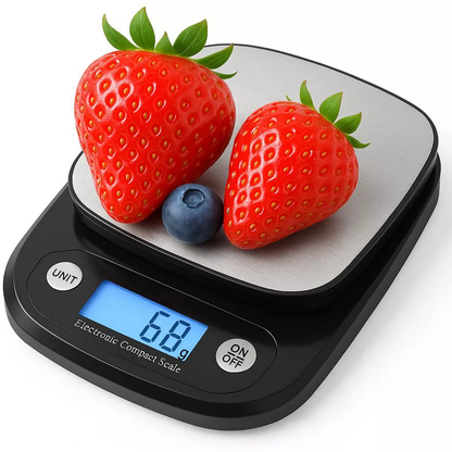 Precision Digital Kitchen Weight Scale, Capacity 10 kg, Accuracy 1 g