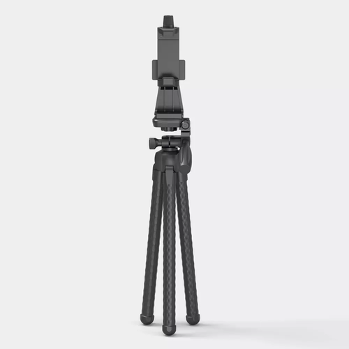 Bendable Compact Tripod Secure Mount For Smartphone And Mini Cameras